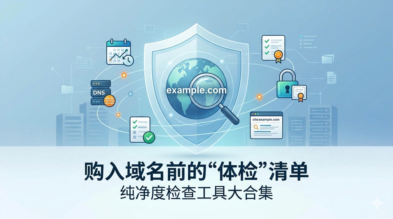 购入域名前检查其纯净度的一些方法-小8源码屋